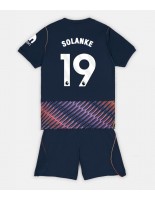 Tottenham Hotspur Dominic Solanke #19 Venkovní dres pro děti 2026-27 Krátký Rukáv (+ trenýrky)